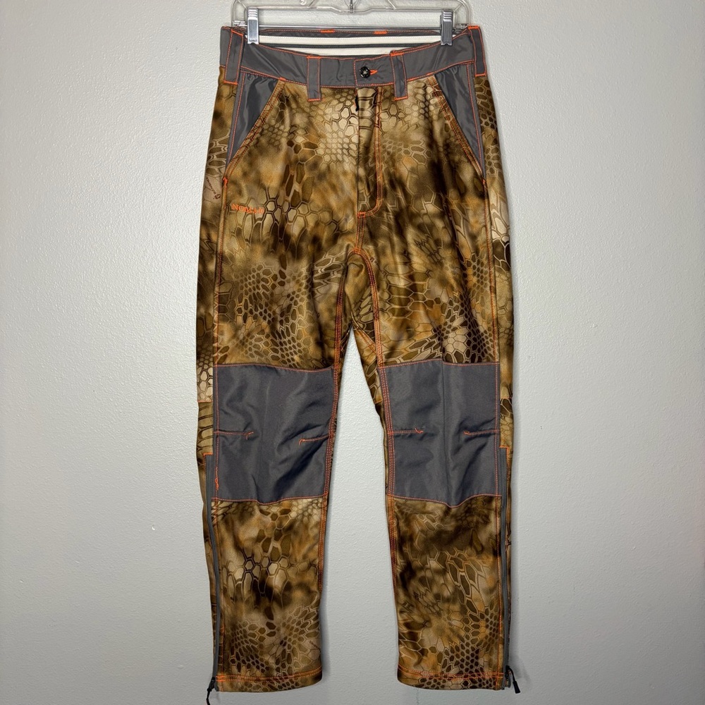 Nomad Syncrate Windproof Scent Control Pants Mens Small Kryptek‎ Banshee Camo